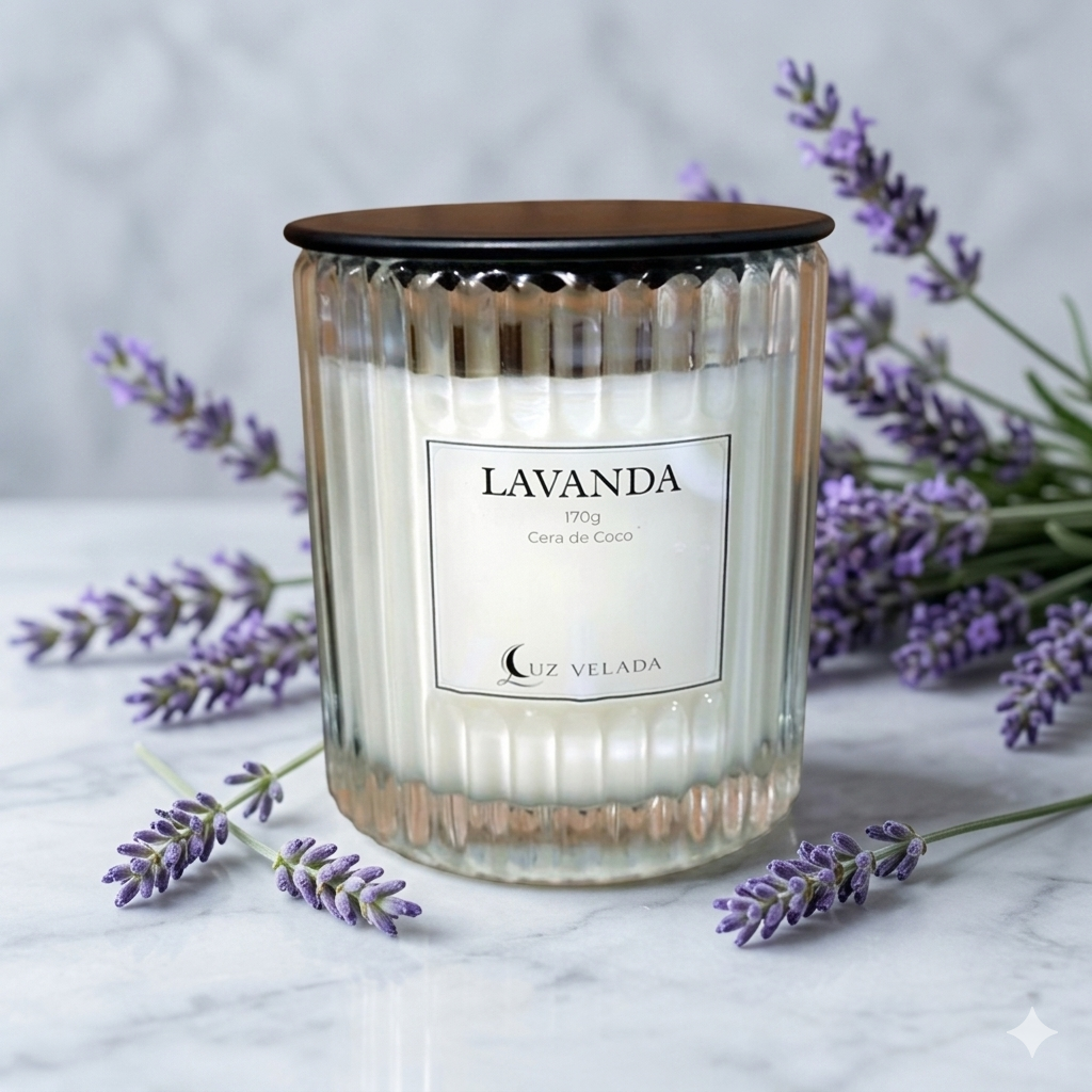 VELA AROMÁTICA 170G - LAVANDA