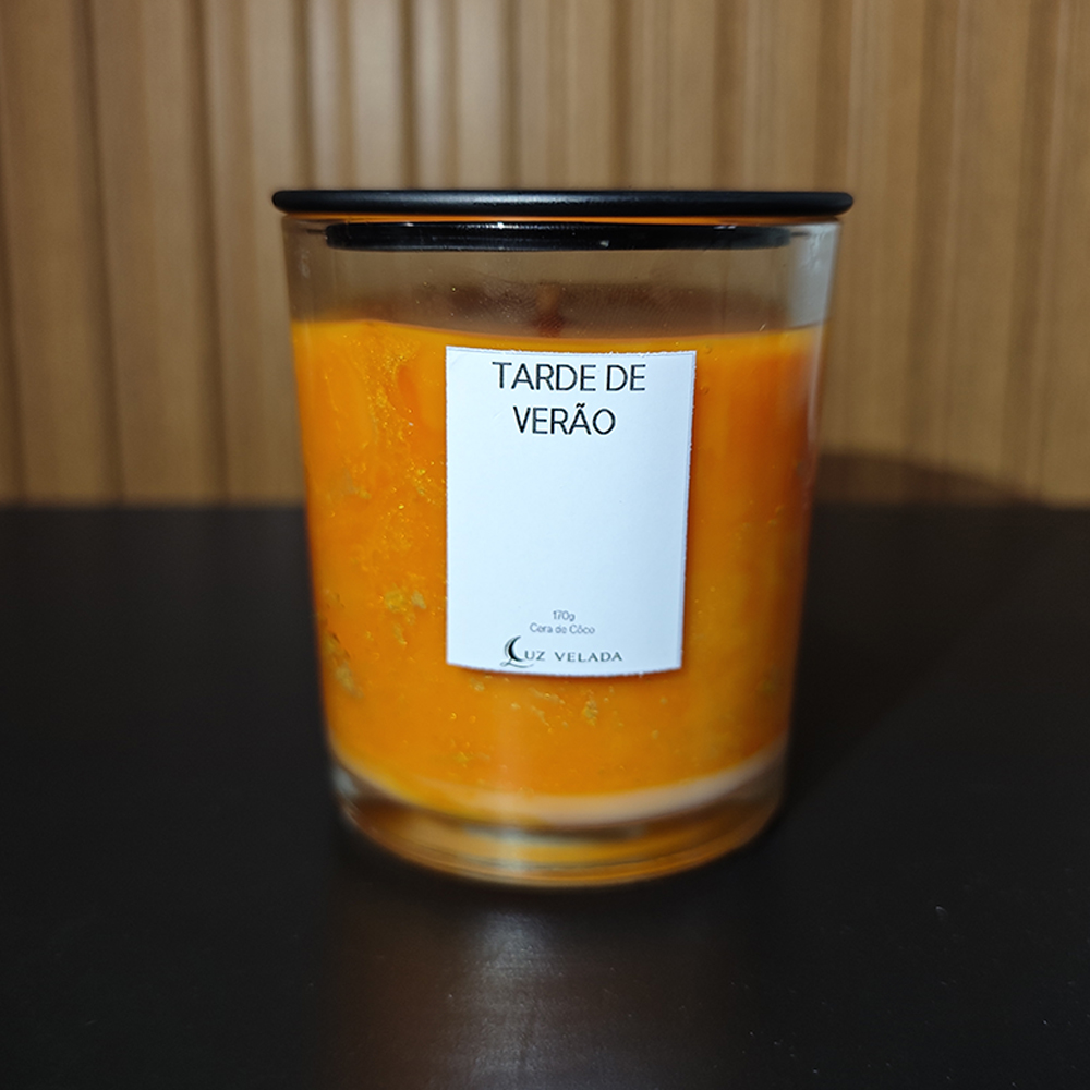 VELA AROMÁTICA 170G - TARDE DE VERÃO