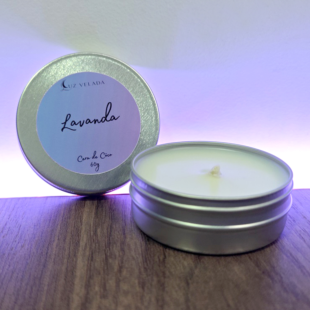VELA AROMÁTICA 60G - LAVANDA