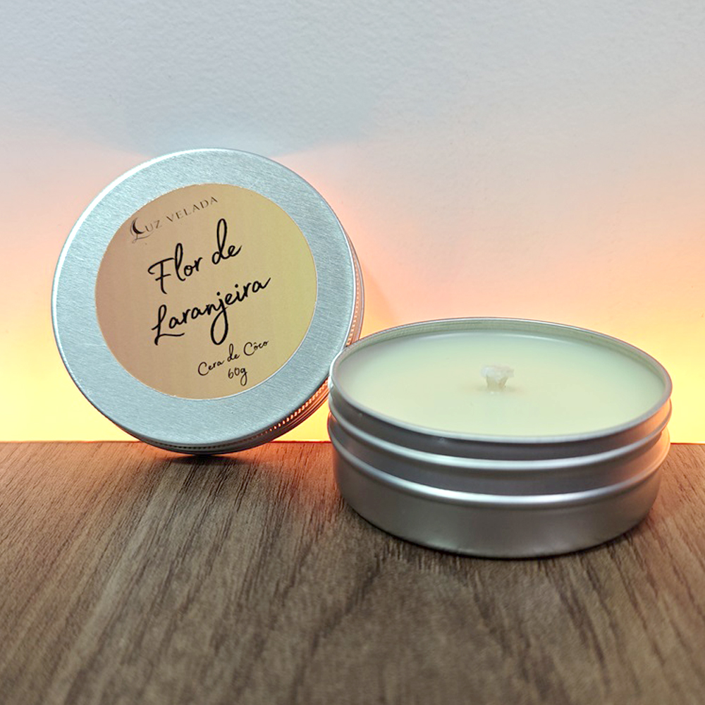 VELA AROMÁTICA 60G - FLOR DE LARANJEIRA