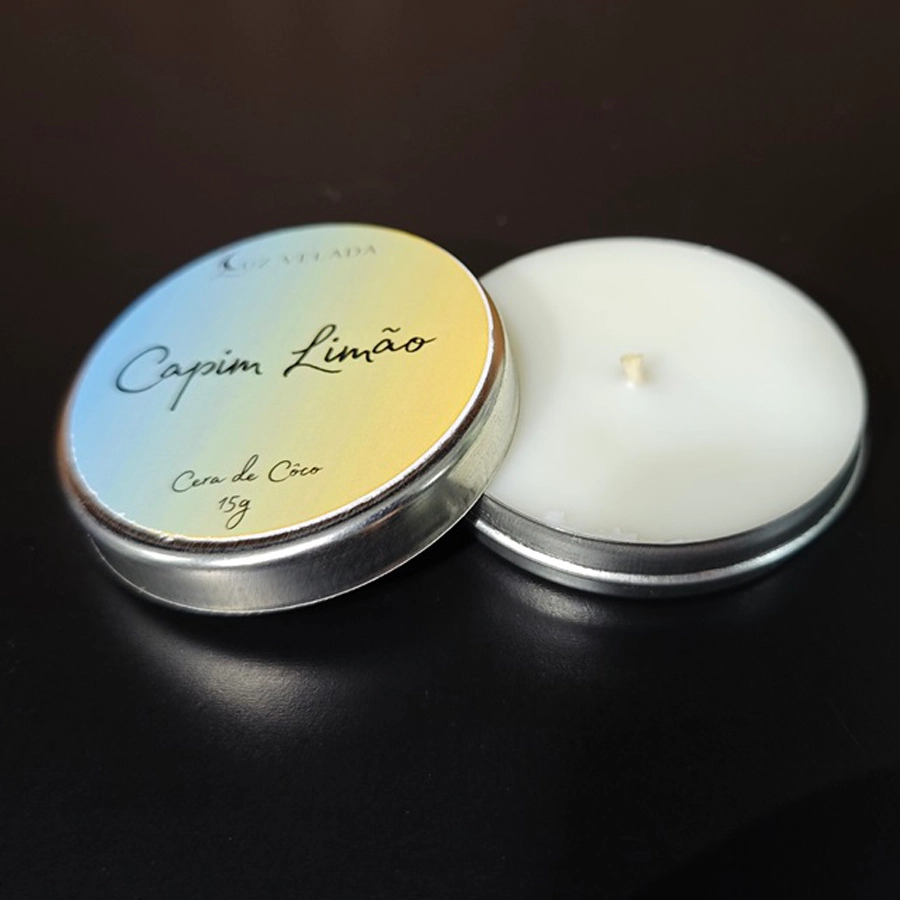VELA AROMÁTICA 15G - CAPIM LIMÃO 