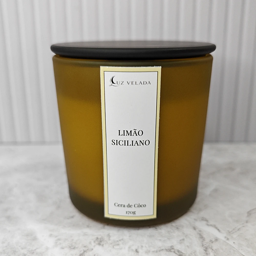 VELA AROMÁTICA 170G - LIMÃO SICILIANO