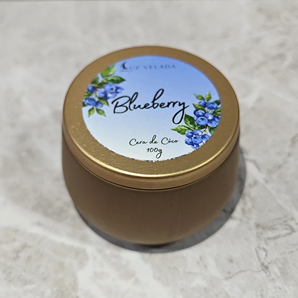 VELA AROMÁTICA 100G - BLUEBERRY