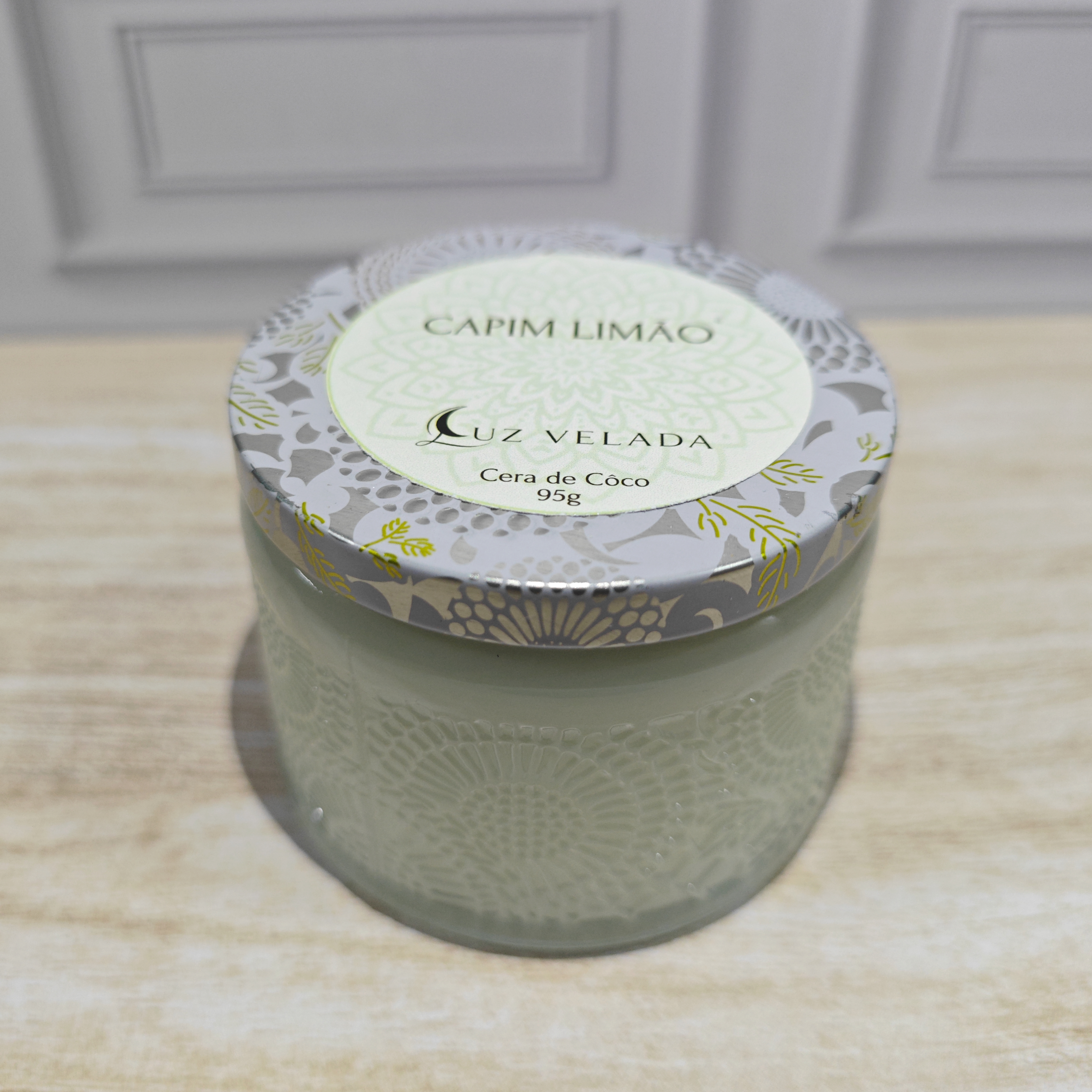 VELA AROMÁTICA 95G - CAPIM LIMÃO