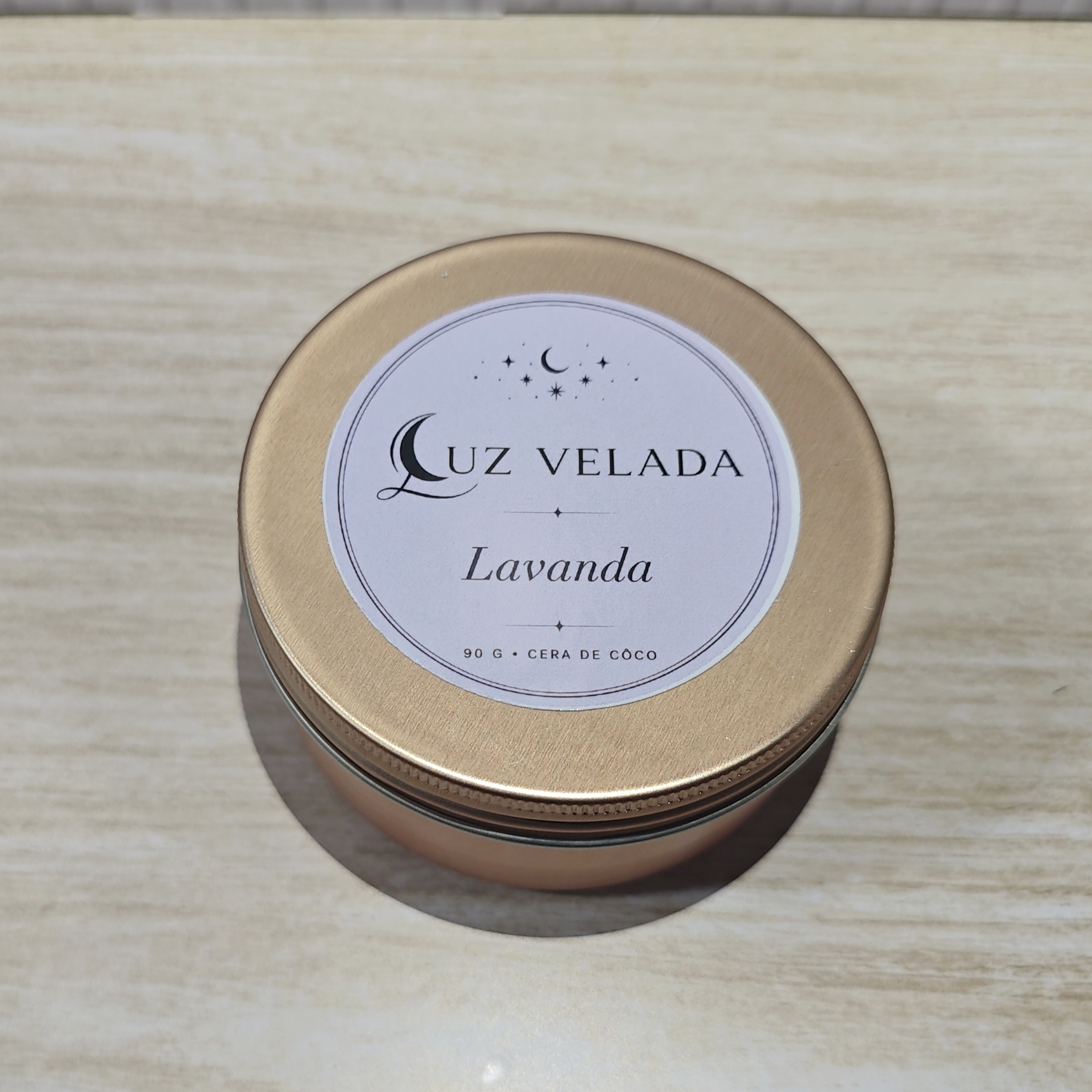 VELA AROMÁTICA 90G - LAVANDA