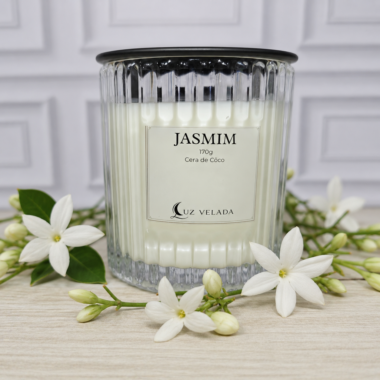 VELA AROMÁTICA 170G - JASMIM