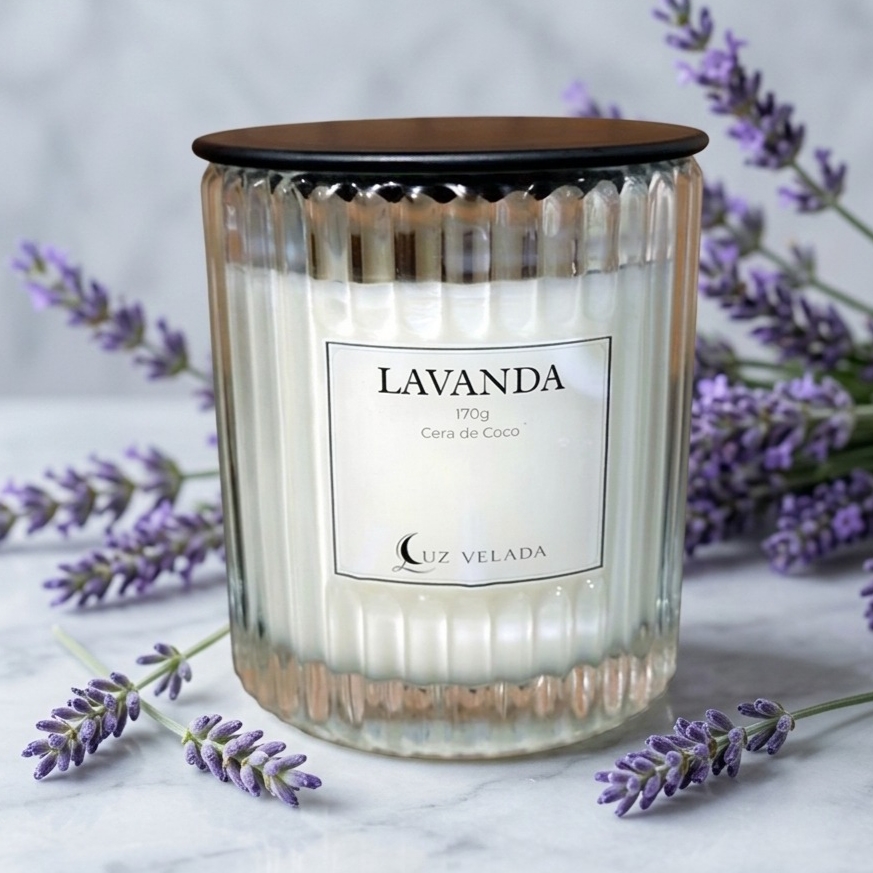 VELA AROMÁTICA 170G - LAVANDA