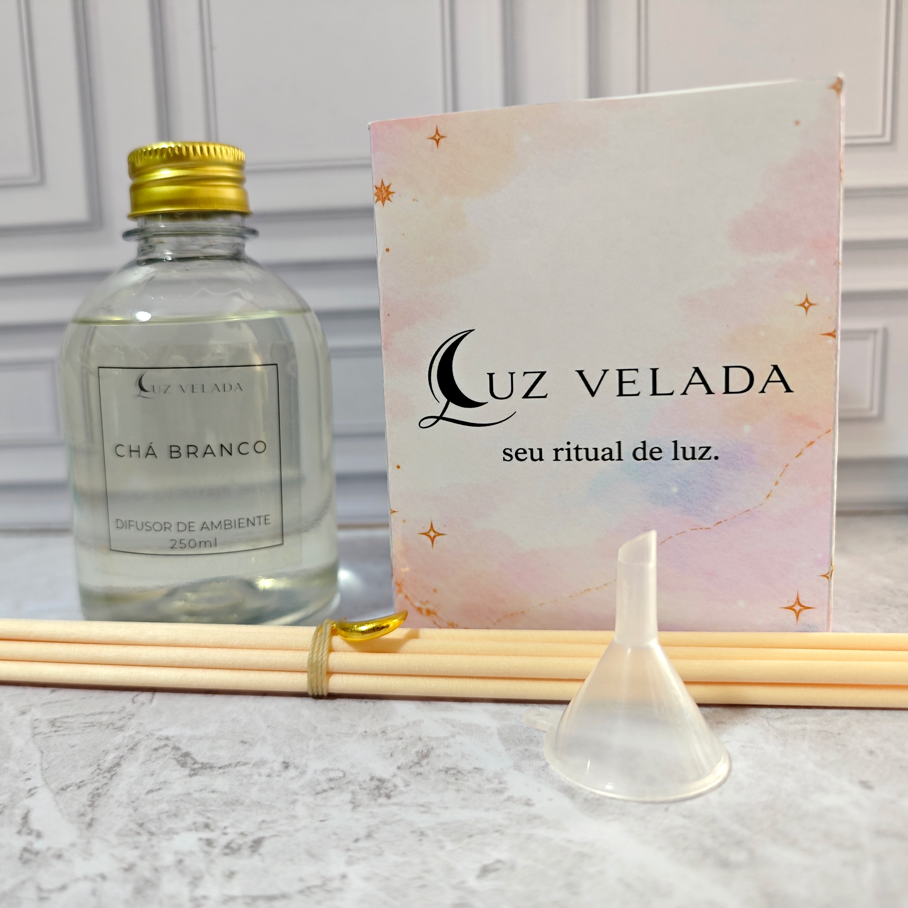 REFIL DIFUSOR DE AMBIENTE CHÁ BRANCO - 250ML